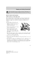 Предварительный просмотр 135 страницы Ford Zephyr 2006 Owner'S Manual