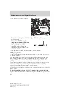 Предварительный просмотр 216 страницы Ford Zephyr 2006 Owner'S Manual