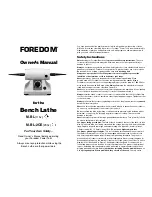 FOREDOM M.BL Owner'S Manual preview