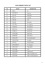 Preview for 15 page of Foremost Groups 505105F170262 Manual