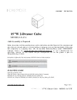 Foremost A3274 Assembly Instruction предпросмотр