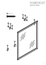 Предварительный просмотр 2 страницы Foremost Aluminium Mirror Manual