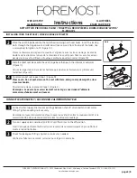 Preview for 5 page of Foremost AVITUS TL-8142-WL Instructions Manual