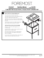 Предварительный просмотр 7 страницы Foremost CARLINGTON CREVT2419 Instructions Manual