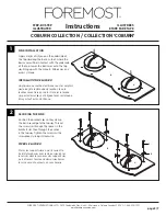 Preview for 3 page of Foremost COBURN CODW6122D Instructions Manual