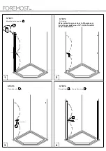 Preview for 3 page of Foremost Cove Neo-Angle Door Installation Manual