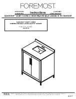 Preview for 1 page of Foremost DABVT3122 Instructions Manual