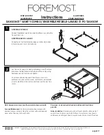 Preview for 3 page of Foremost DABVT3122 Instructions Manual