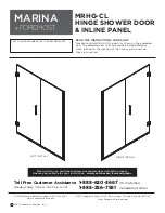 Foremost MARINA MRHG-CL Manual предпросмотр