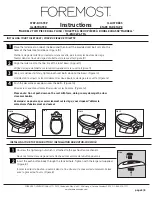 Preview for 5 page of Foremost MARKELL Instructions Manual