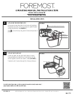 Предварительный просмотр 7 страницы Foremost Massa Operating Manual, Installation Steps