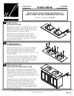 Предварительный просмотр 3 страницы Foremost NOU-LIVING EVERTON VANITY EVTAT5822D Instructions Manual