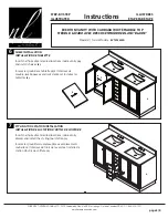 Предварительный просмотр 5 страницы Foremost NOU-LIVING EVERTON VANITY EVTAT5822D Instructions Manual