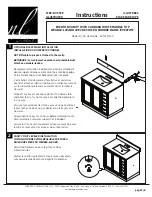 Preview for 3 page of Foremost NOU-LIVING EVTAT3722D Instructions Manual