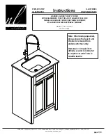 Preview for 1 page of Foremost Nou-Living Instructions Manual