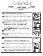 Preview for 3 page of Foremost TL-8257-WL1 Instructions Manual