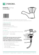 FORENO ROULETTE EBT1 Quick Start Manual preview