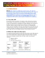 Preview for 6 page of FORENSICS DETECTORS FD-60 User Manual