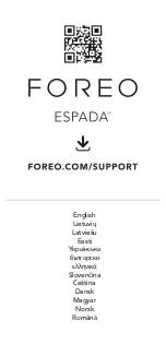 Foreo Espada Manual preview