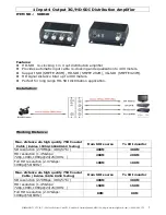 Foresight CCTV SDI04D User Manual preview