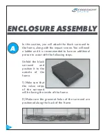 Preview for 14 page of Foresight Sports SIM IN A BOX BIRDIE SIAB ENCLOSURE Assembly Instructions Manual