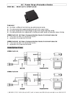 FORESIGHT SP001P-AC220 Manual preview