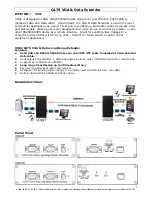 Preview for 1 page of FORESIGHT VD02 Manual