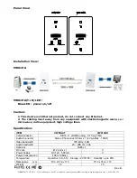 Предварительный просмотр 2 страницы FORESIGHT VW01HA Manual