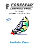 Forespar Leisure Furl OFFSHORE IN-BOOM FURLING SYSTEM Installation Manual preview