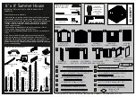 Forest garden 8 x 8 Summer House Manual preview
