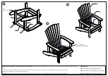 Предварительный просмотр 2 страницы Forest garden Saratoga Chair Manual