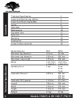 Preview for 2 page of Forest-Master FM10D User Manual