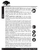 Preview for 6 page of Forest-Master FM10D User Manual