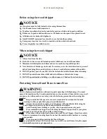 Preview for 5 page of Forest-Master FM13WC User Manual