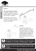 Предварительный просмотр 22 страницы Forest-Master QUICK FIRE Manual