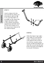 Preview for 8 page of Forest-Master ZERO BARROW Manual