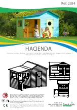 Предварительный просмотр 1 страницы forest-style HACIENDA 2354 Building Instructions