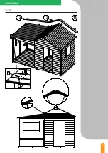 Предварительный просмотр 17 страницы forest-style HACIENDA 2354 Building Instructions