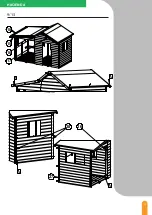 Предварительный просмотр 19 страницы forest-style HACIENDA 2354 Building Instructions