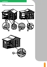 Предварительный просмотр 21 страницы forest-style HACIENDA 2354 Building Instructions