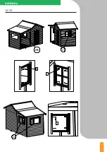 Preview for 22 page of forest-style HACIENDA + PREAU 2354 Building Instructions