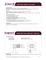 Preview for 2 page of Forest 5201001460 Manual