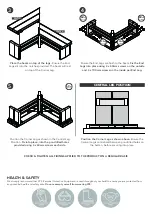 Preview for 2 page of Forest CORNER SLEEPER BENCH Instructions