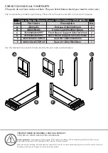 Preview for 3 page of Forest CORNER SLEEPER BENCH Instructions