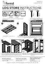 Preview for 1 page of Forest LGSTFP Instructions