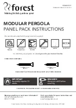 Forest MODPERGPPK Panel Pack Instructions preview