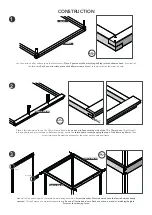 Preview for 2 page of Forest MODULAR PERGOLA Instructions