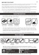 Preview for 2 page of Forest OPPSUM106DDM Instructions Manual