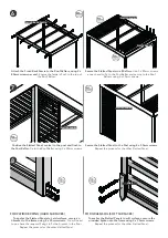 Preview for 4 page of Forest SLATTED DINING PERGOLA Instructions