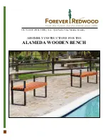 Forever Redwood ALAMEDA Assembly Instructions preview